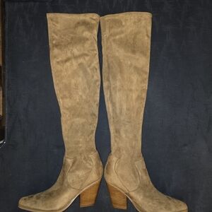 Marc Fisher Camel Over the Knee Boots